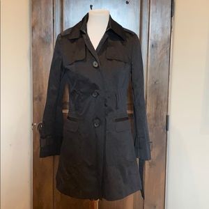 Banana Republic , Black , Pea coat
